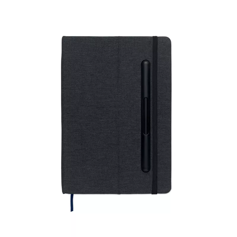 Notes A5 z długopisem 96 kartek w linię RINBOOK - Czarny (MO2687-03)
