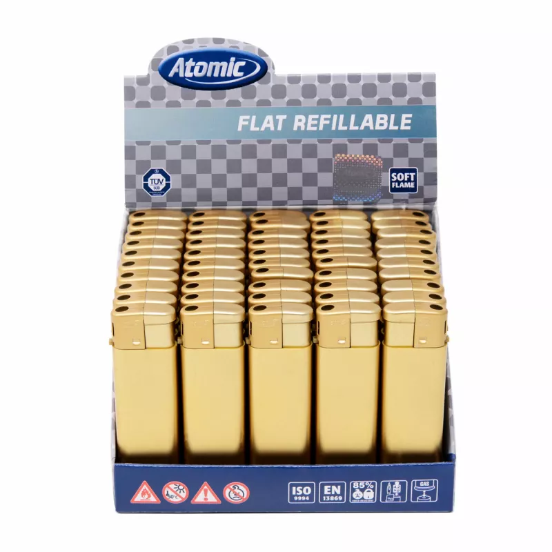 Flatlight Shine zapalniczka  - złoty (AP717011-98)