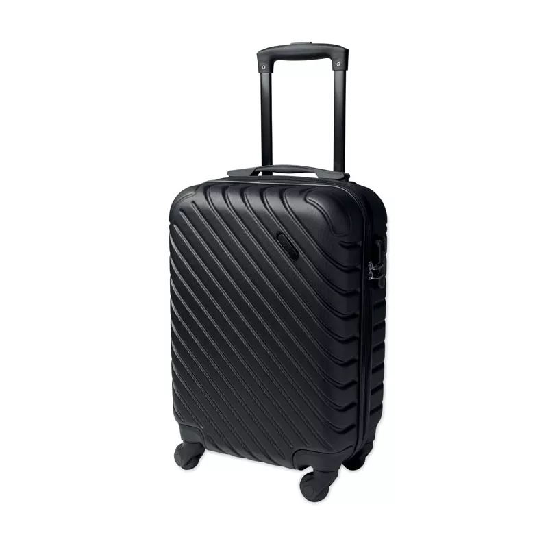 Walizka twarda z ABS na 4 kółkach 18" TREMONT - Czarny (MO2927-03)