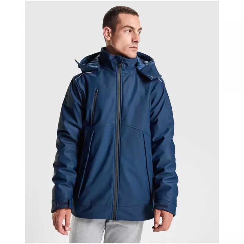 Emin - ocieplana termiczna parka unisex - Navy Blue (R5707-NAVYBLUE)