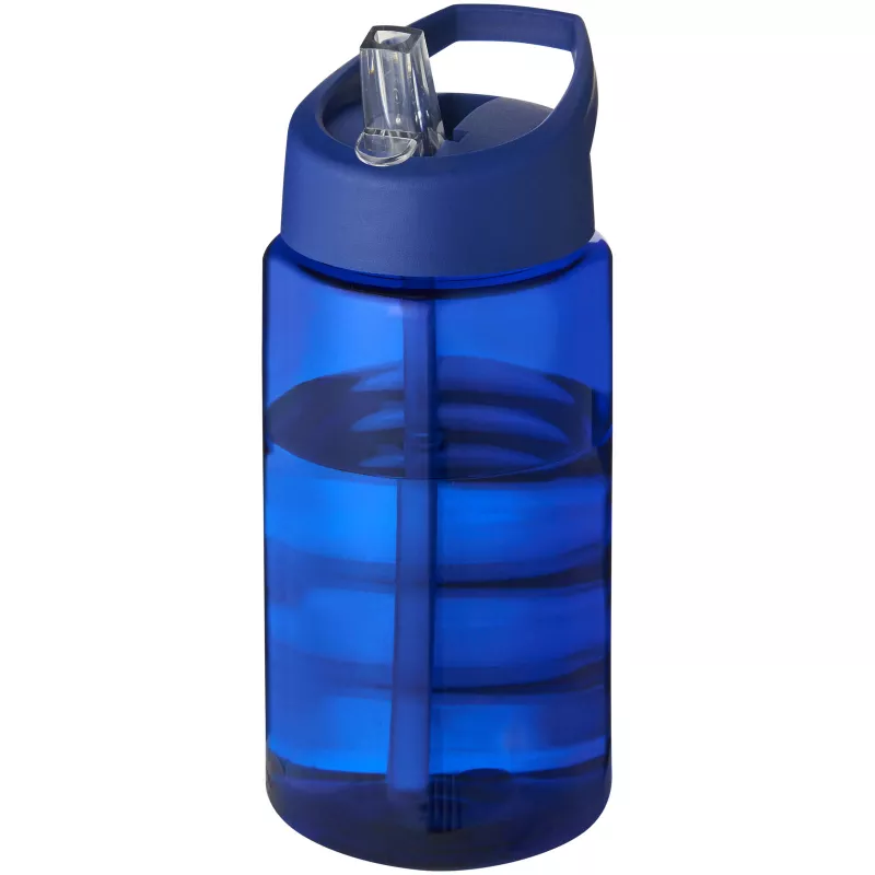 Bidon H2O Bop o pojemności 500 ml z wieczkiem z dzióbkiem - Niebieski (21088307)