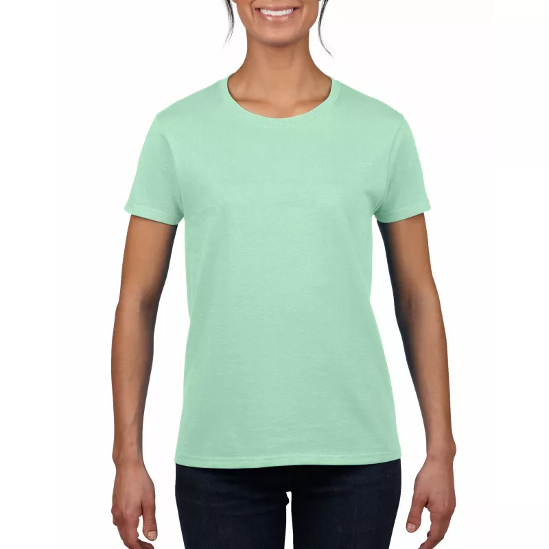 Koszulka bawełniana 180 g/m² Gildan Heavy Cotton™ - DAMSKA - Mint Green  (5000L-MINT GREEN)
