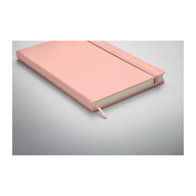 Notes A5 w okładce PU 96 kartek gładkie ARCONOT PLAIN - Dziecięcy Róż (AR1804-11)