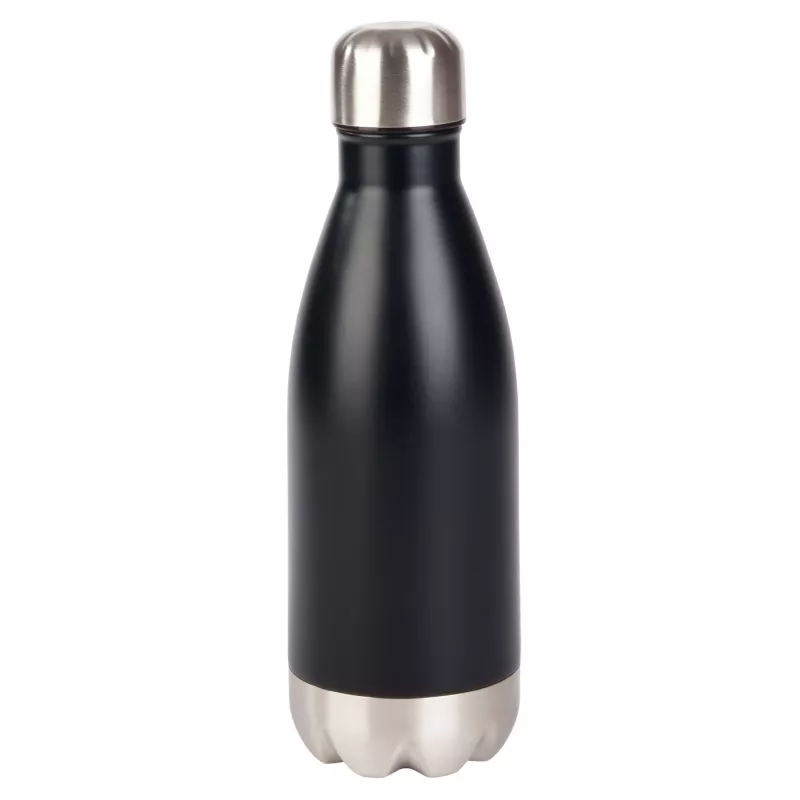 Butelka stalowa PARKY 600 ml - czarny (56-0304502)