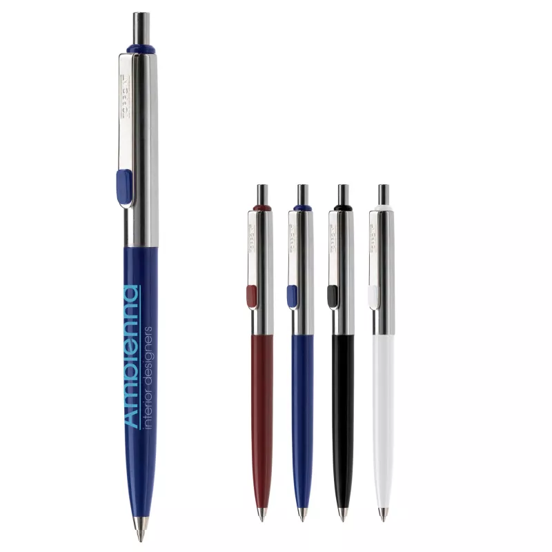 Długopis meatlowy Topper - ciemnoniebieski (LT80340-N0010)