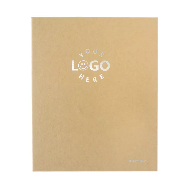 Zestaw notes z długopisem Aurora - srebrny (R47123.01)