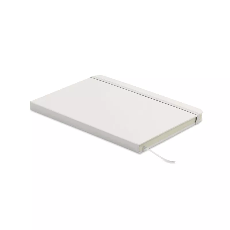 Notes A5 w okładce z PU 96 kartek w linię ARCOLOOP - Bialy (MO3124-06)