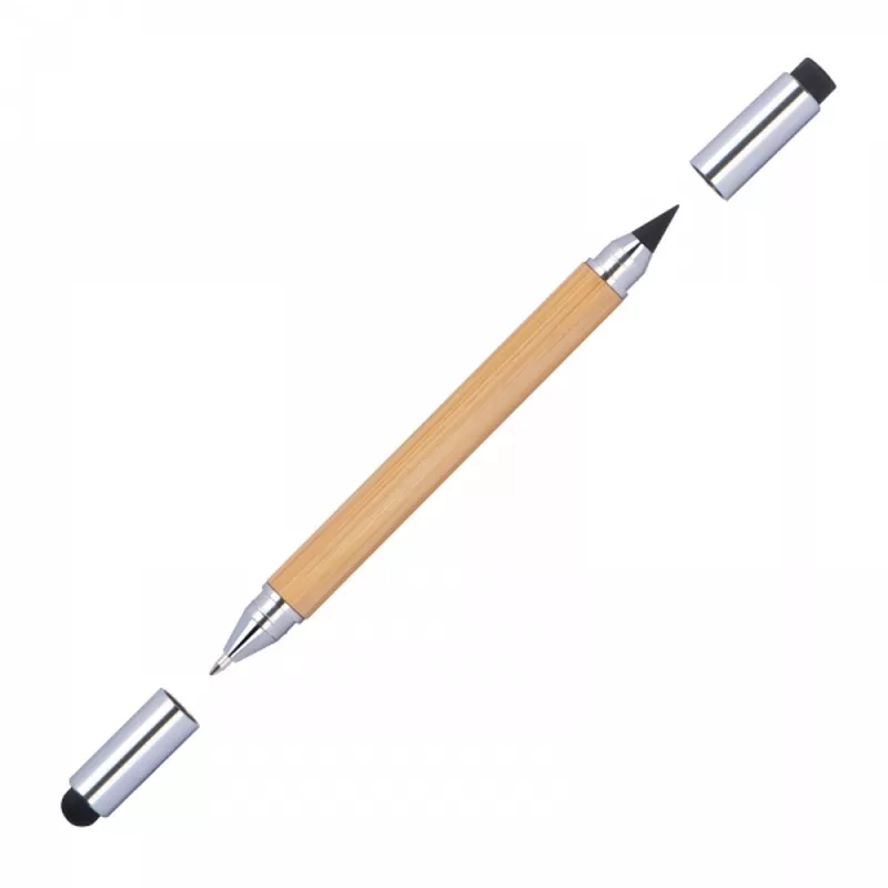 Długopis i ołówek touch pen 2w1 JOACHIM - beżowy (1387413)