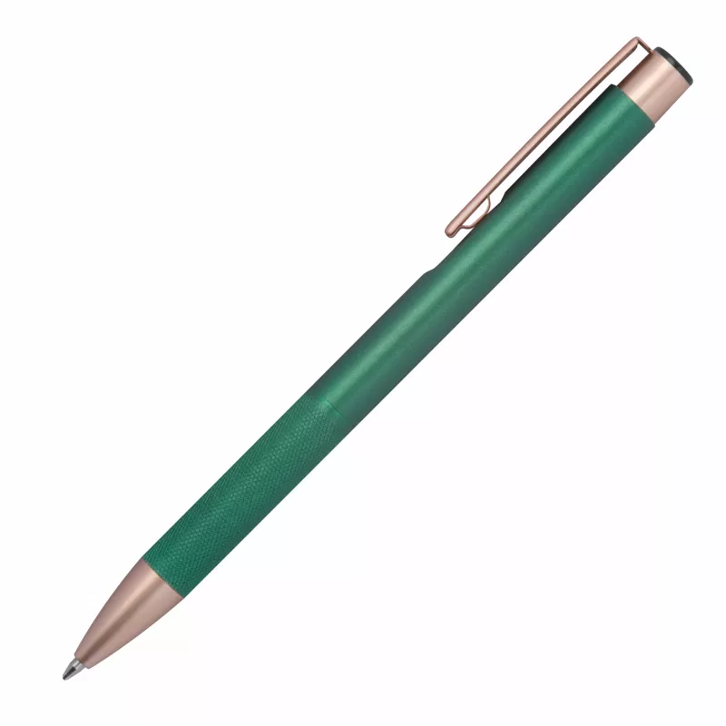 Długopis aluminiowy z recyklingu - zielony (1527009)
