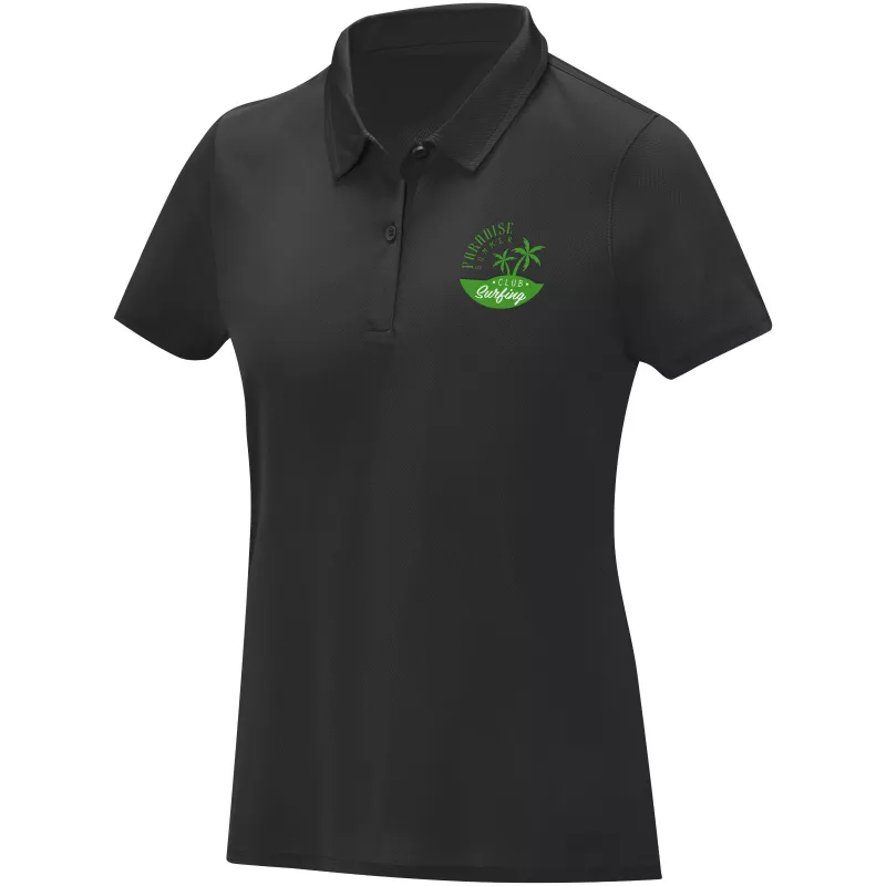 Deimos damska koszulka polo o luźnym kroju - Czarny (39095-BLACK)