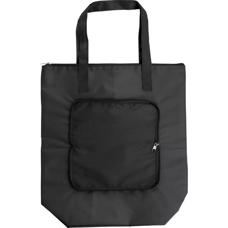 Składana torba termoizolacyjna, torba na zakupy - czarny (V0296-03)