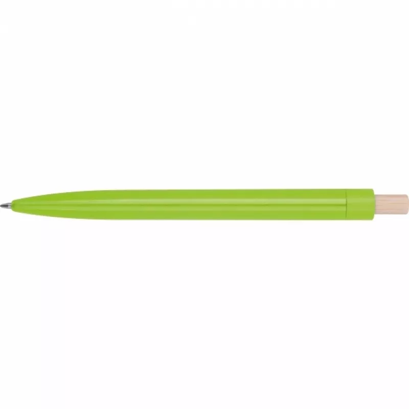Długopis plastikowy ABS z recyklingu BOA VISTA - jasnozielony (528229)