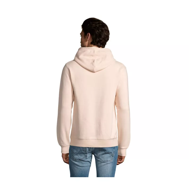 Bluza męska z kapturem 280 g/m² Sol's SPENCER - Kremowy Róż (S02991-CP)