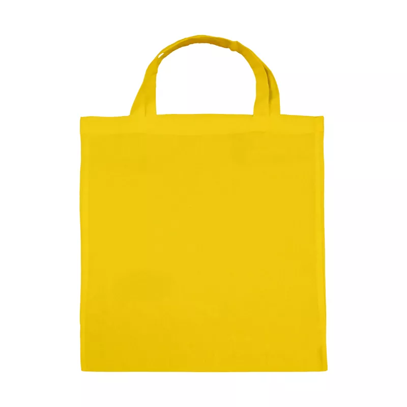 Torba bawełniana 140 g/m² marki SG, 38 x 42 cm, płaska - Yellow (61057-YELLOW)
