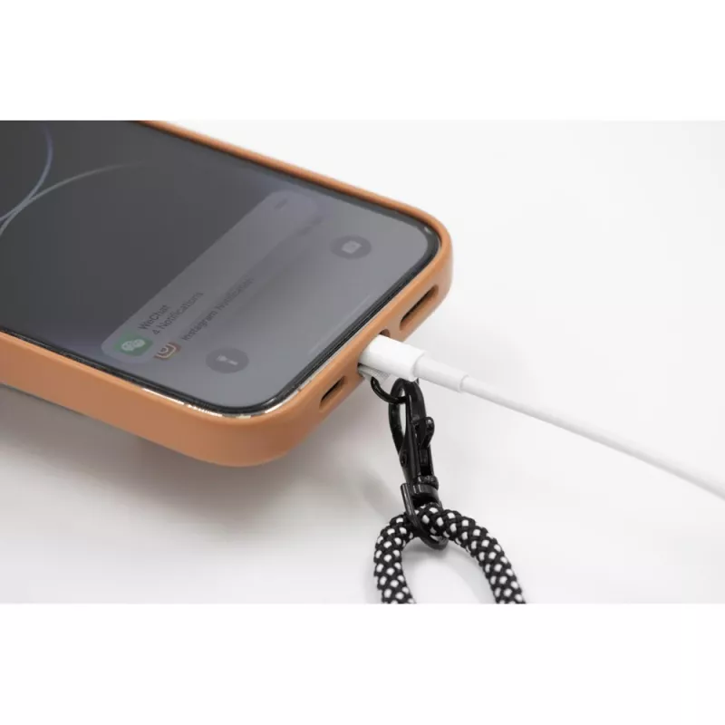 Smycz reklamowa BrandCharger Lany - grafitowy (VA553-15)