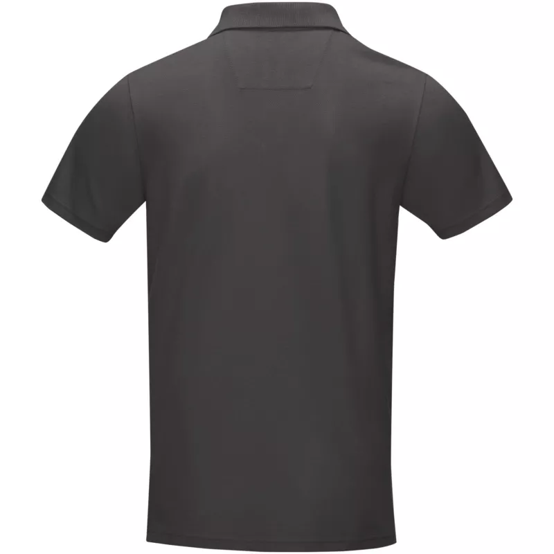 Męska organiczna koszulka polo Graphite z certyfikatem GOTS - Szary sztormowy (37508-STRMGREY)