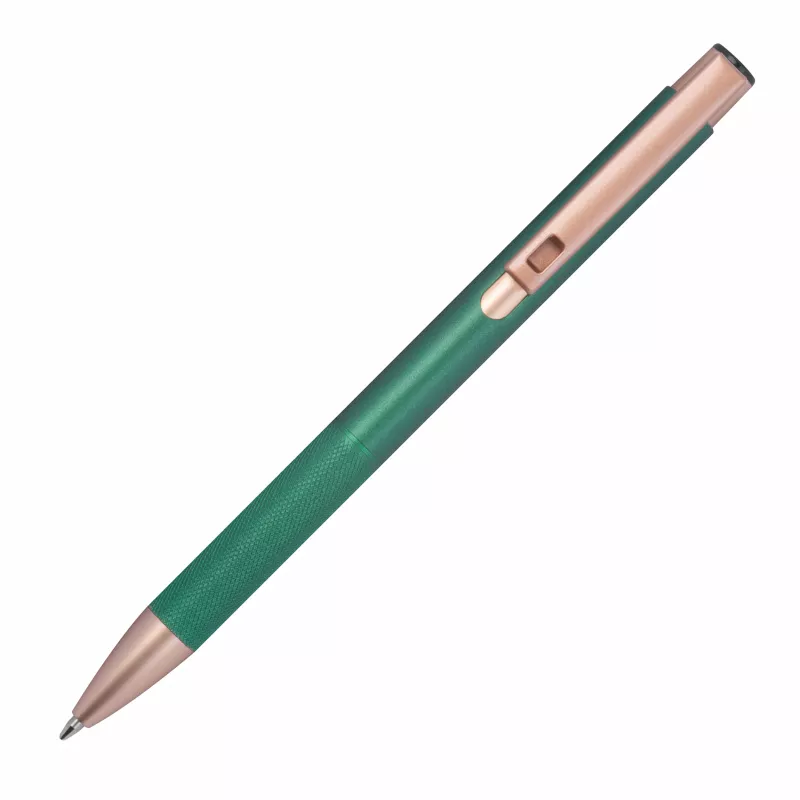 Długopis aluminiowy z recyklingu - zielony (1527009)