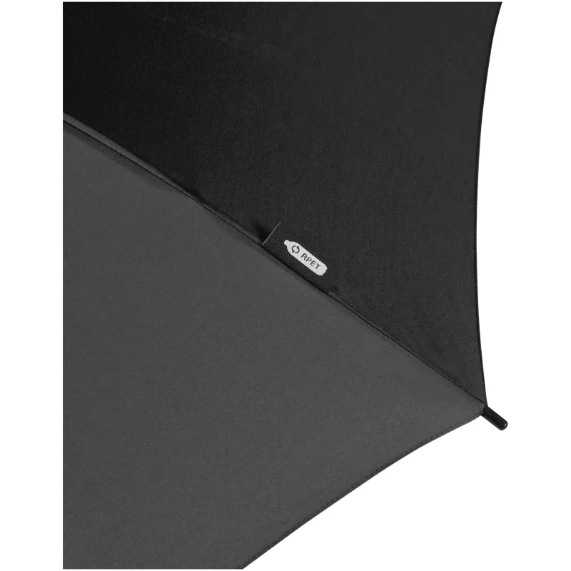 Automatyczny parasol reklamowy ø85 cm z RPET  - Czarny (10941890)