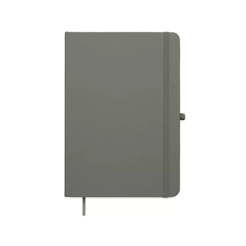 Notes A5 w okładce z PU 96 kartek w linię ARCOLOOP - Kamienny Szary (MO3124-15)