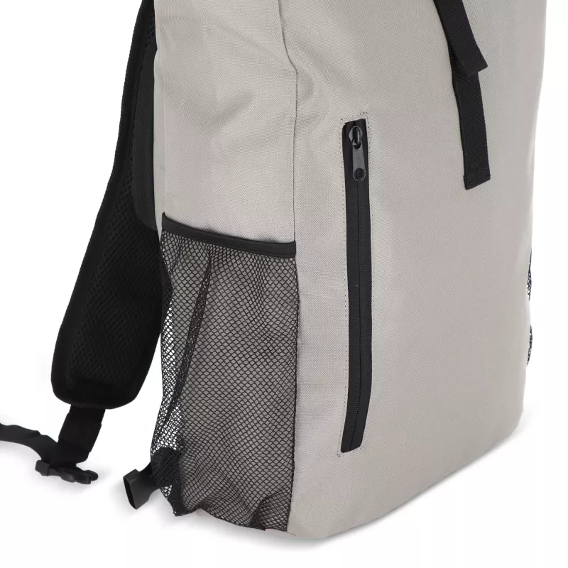 Plecak rowerowy R-PET 600D Rolltop 20L - szary (LT95351-N0061)