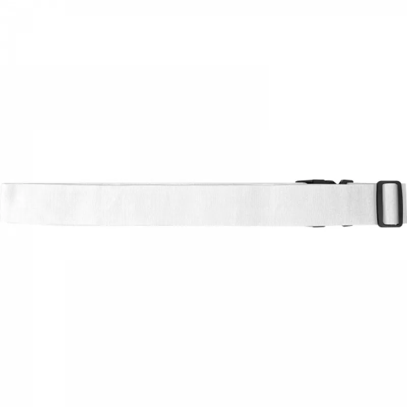 Pasek do bagażu BRADLEY - biały (9134406)