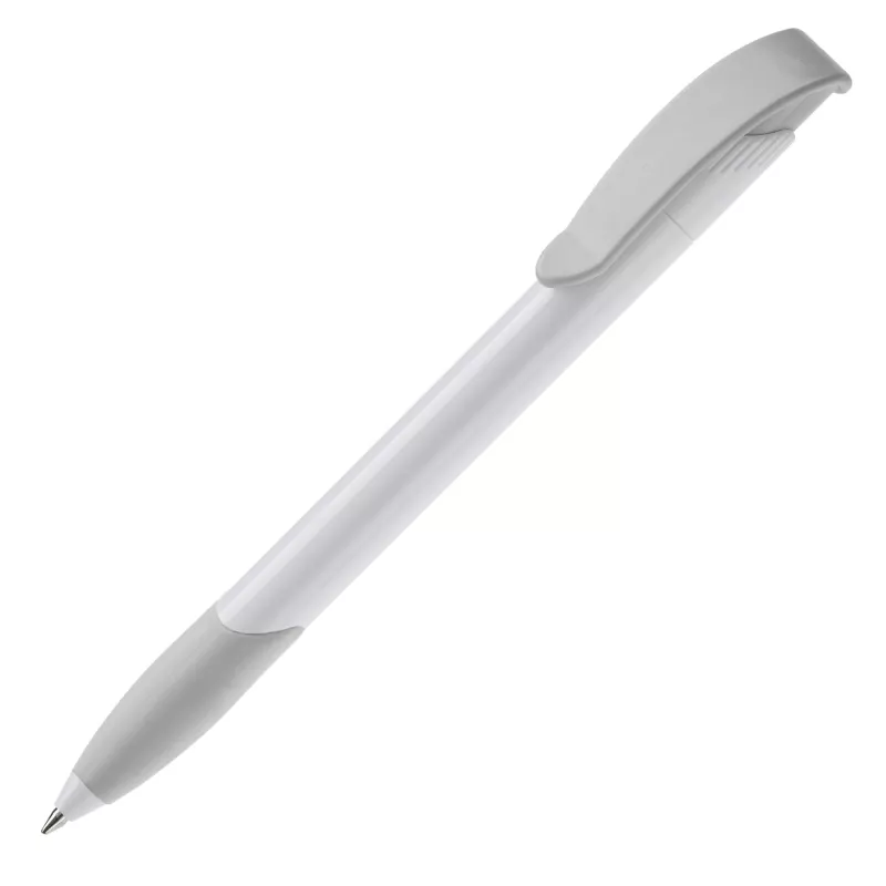 Długopis Apollo (kolor nietransparentny) - biało / srebrny (LT87100-N0105)