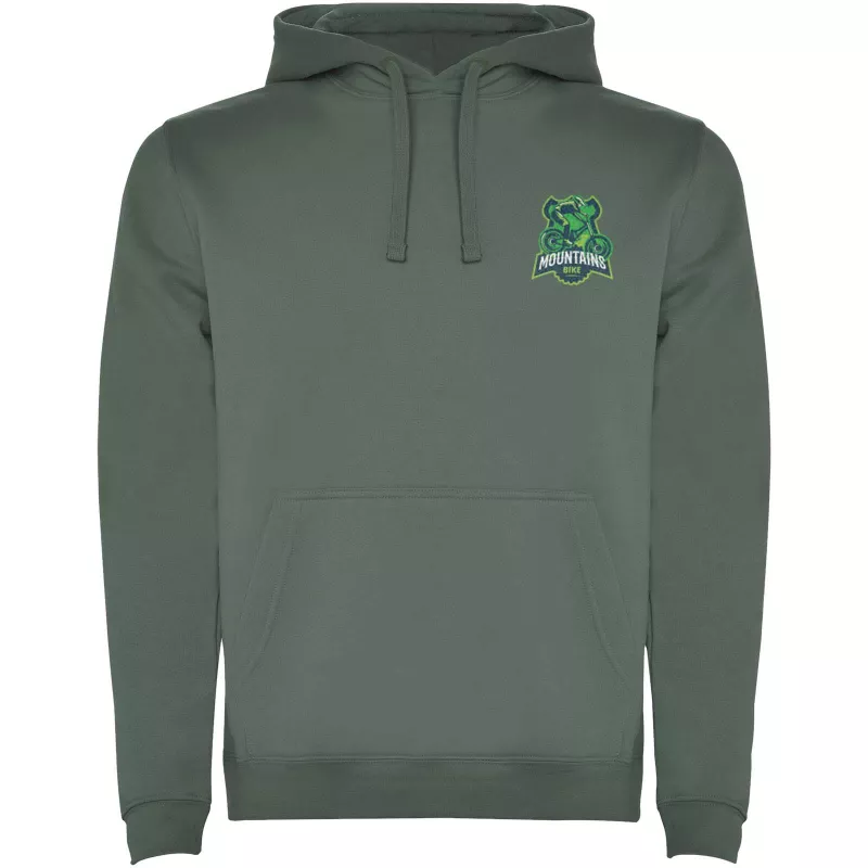 Bluza z kapturem "kangurek" 280 g/m² Roly Urban - Laurel green (R1067-LAUGREEN)