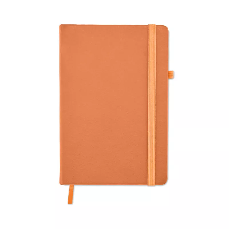 Notes A5 z recyklingu 96 kartek w linię ARPU - Pomaranczowy (MO6835-10)