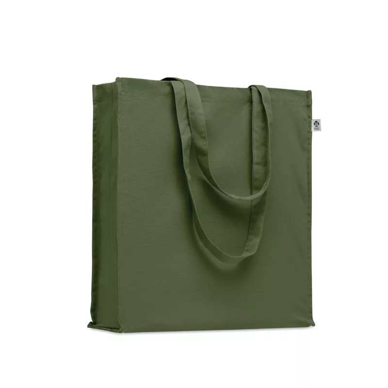 Torba z bawełny organicznej 220 g/m² BENTE COLOUR - Zielony (MO2197-09)