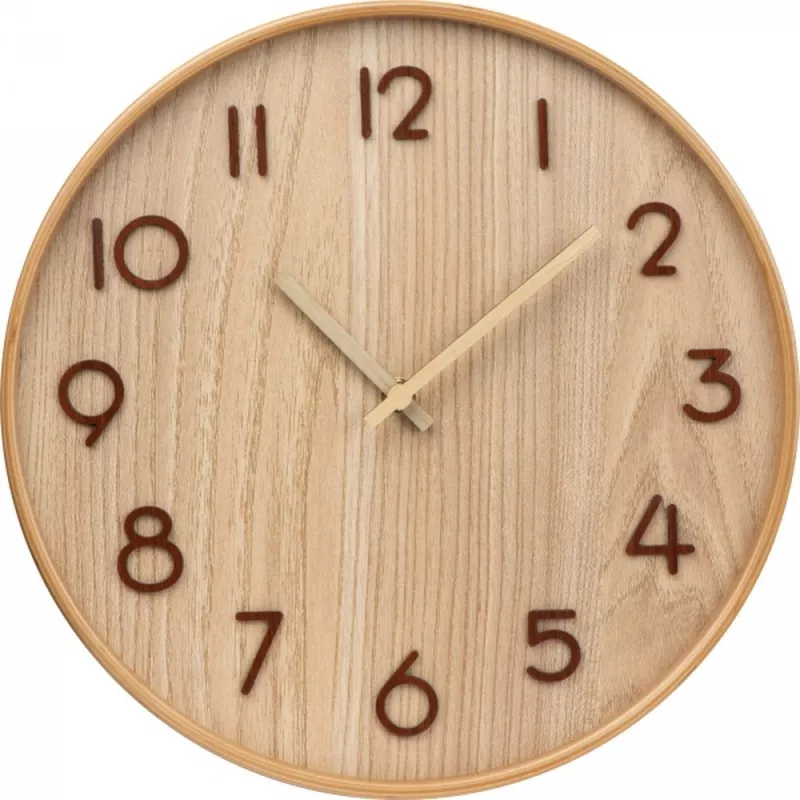 Zegar ścienny CATHERINE - beżowy (4259113)