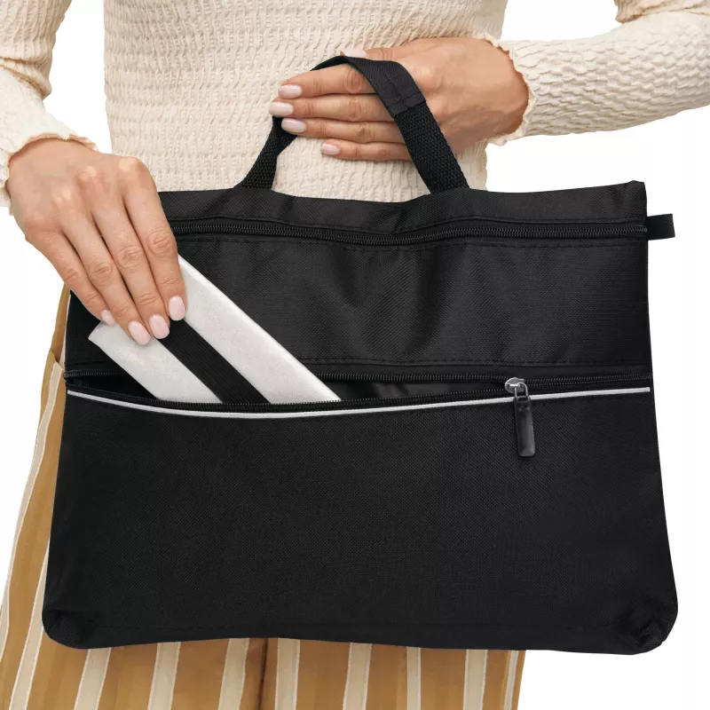 Torba na dokumenty - czarny (56-0814510)