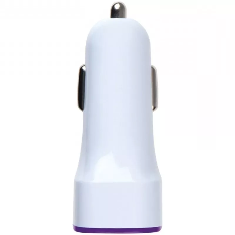 Ładowarka samochodowa USB FRUIT - fioletowy (092812)