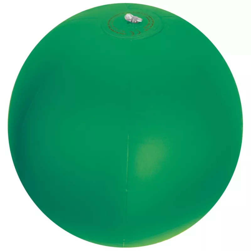 Dmuchana piłka plażowa jednokolorowa średnica 26 cm - zielony (5102909)