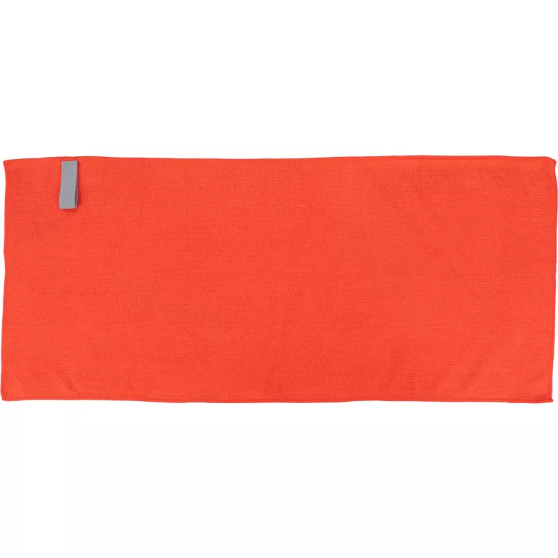 Mały ręcznik z mikrofibry 160 g/m² HUGH - czerwony (7475405)