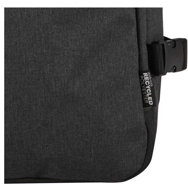 Libra plecak na laptopa o przekątnej 17 cali o pojemności 25 l wykonany z materiałów z recyclingu z certyfikatem GRS - Heather Charcoal (13011184)