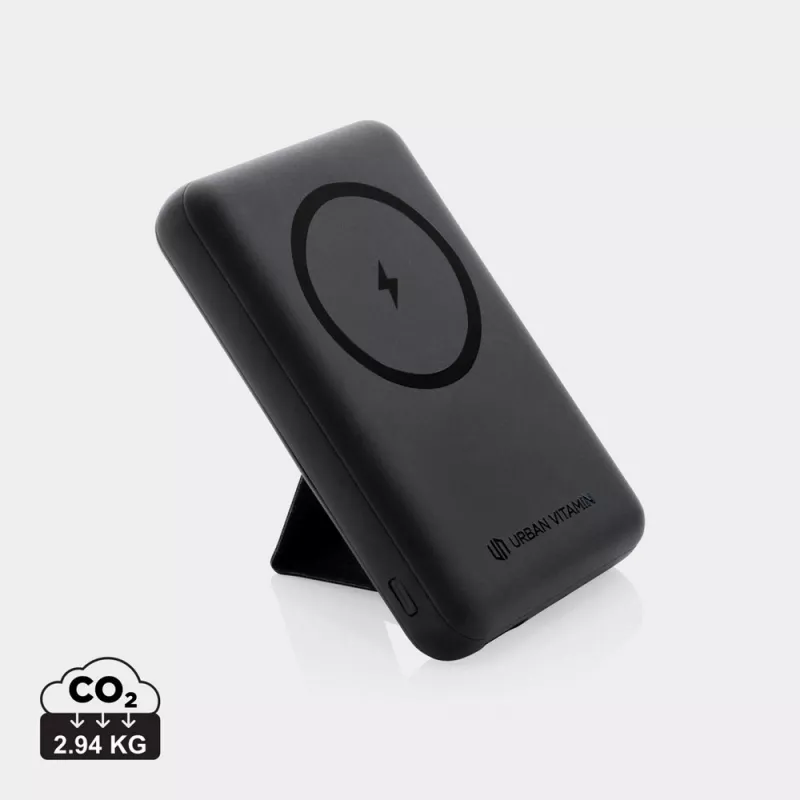 Bezprzewodowy power bank 5000 mAh Urban Vitamin Altos - czarny (P322.321)