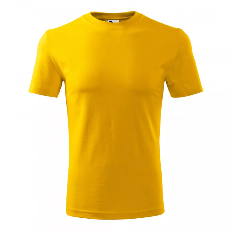 Koszulka reklamowa bawełniana 145 g/m² MALFINI CLASSIC NEW 132 - Żółty (ADLER132-żółTY)