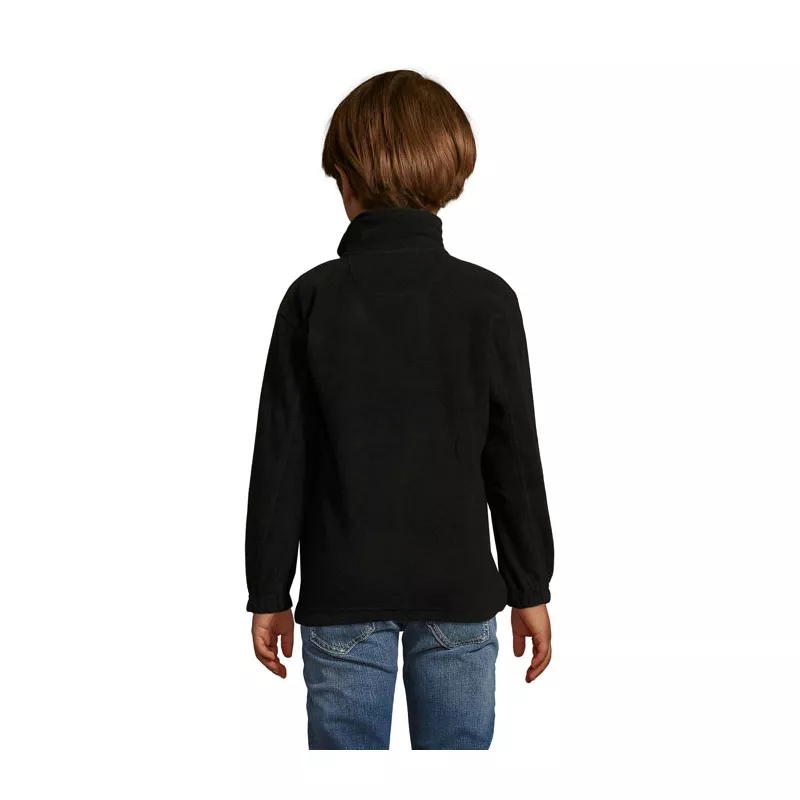 Bluza polarowa dziecięca 300 g/m² Sol's NORTH KIDS - Czarny (S00589-BK)