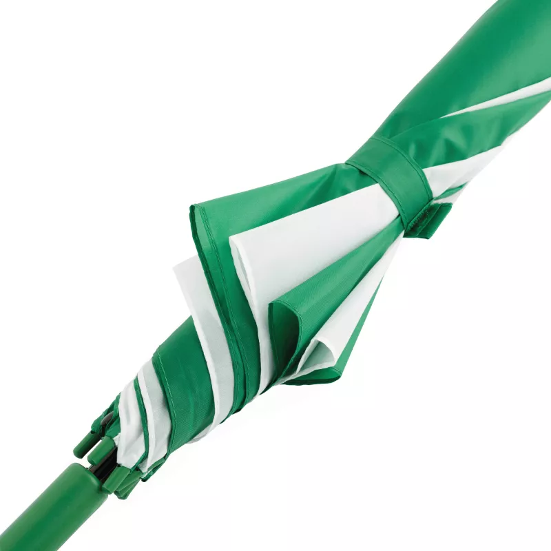Automatyczny parasol - biały, zielony (56-0103013)