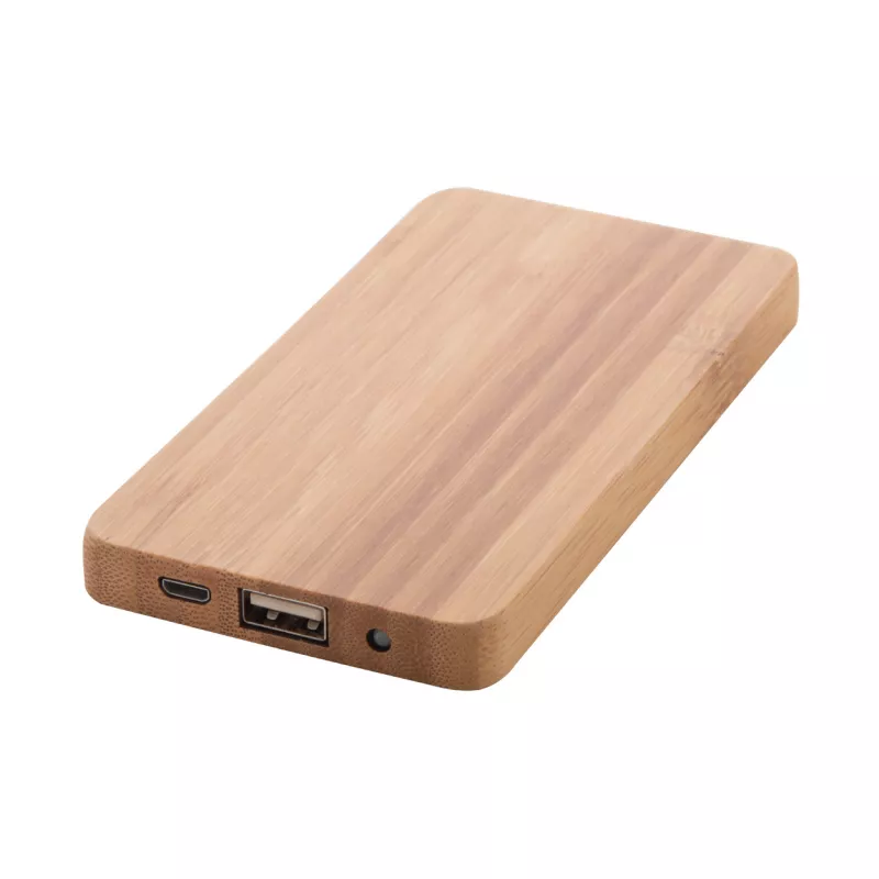 Bamboost power bank - naturalny (AP810397)