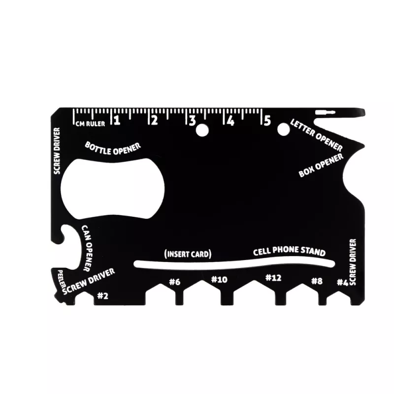 Narzędzie wielofunkcyjne, 9 funkcji | Dalton - czarny (V8777-03)