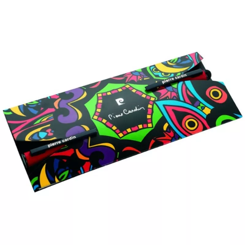 Zestaw piśmienny długopis i pióro kulkowe touch pen soft touch CELEBRATION Pierre Cardin - żółty (B0401000IP308)