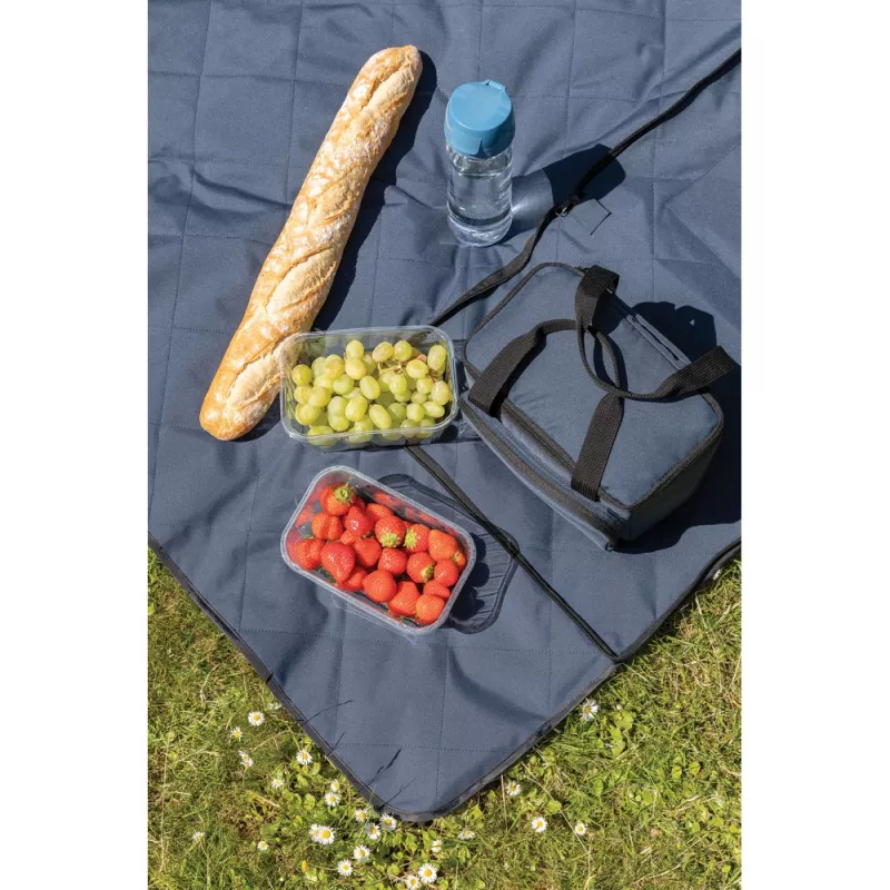 Koc piknikowy 130 x 145 cm Impact AWARE™ RPET - navy (P459.125)