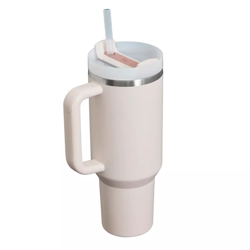 Kubek termiczny Stanley The Quencher H2.O FlowState Tumbler 1.18L/40oz - Rose Quartz 2.0 (1013230023)