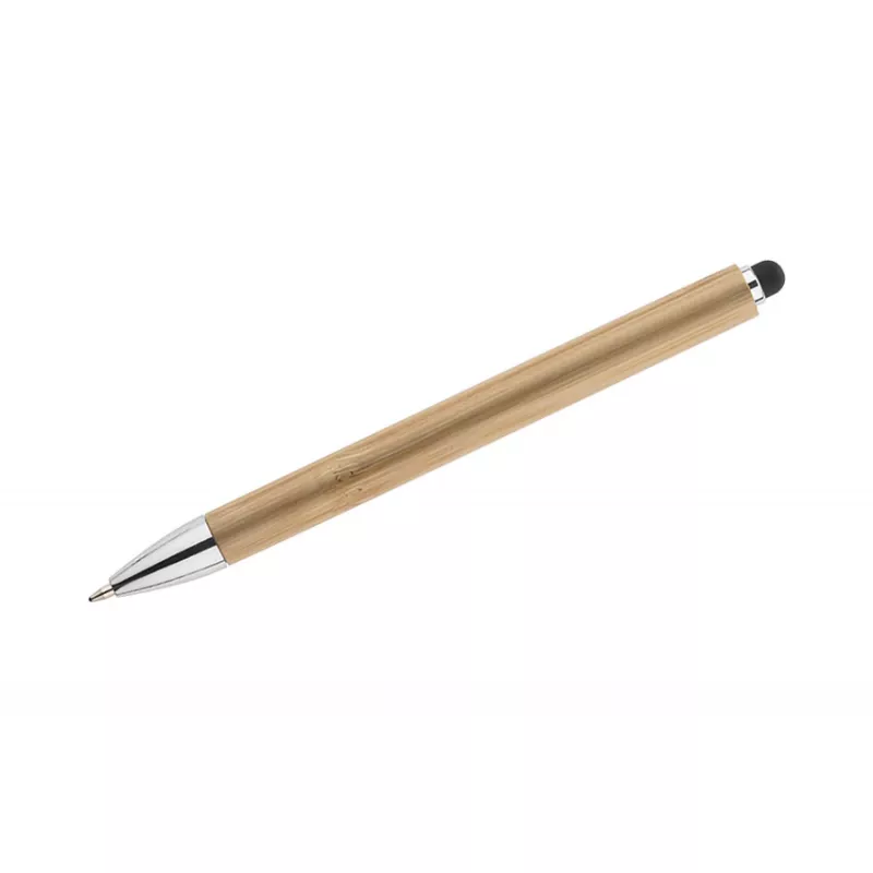 Długopis bambusowy z touch pen-em TUSO - czarny (19661-02)