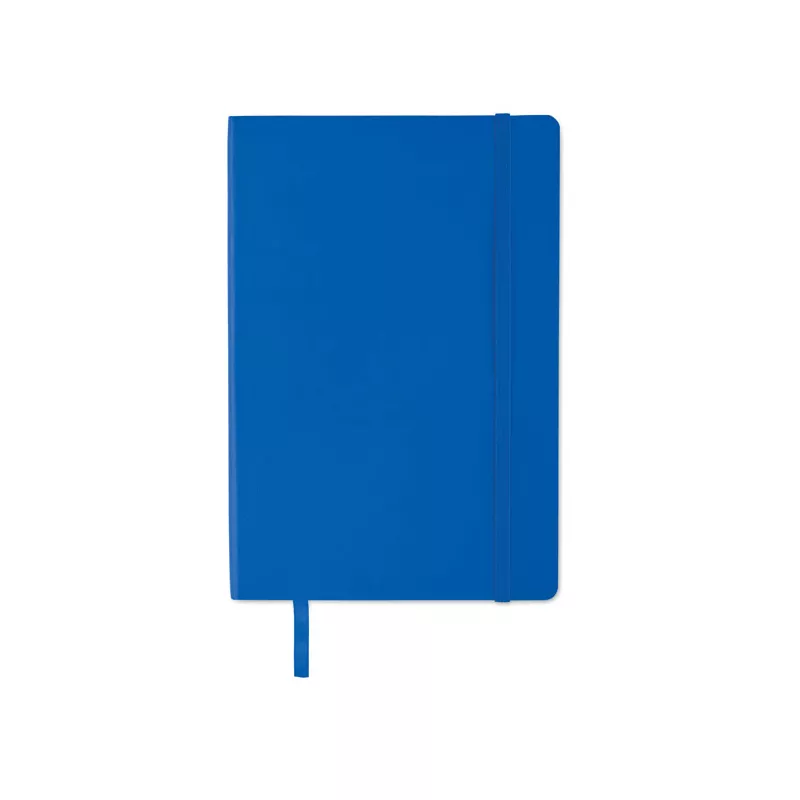 Notes A5 z recyklingu 80 kartek w linię BRETA - Niebieski (MO2118-37)