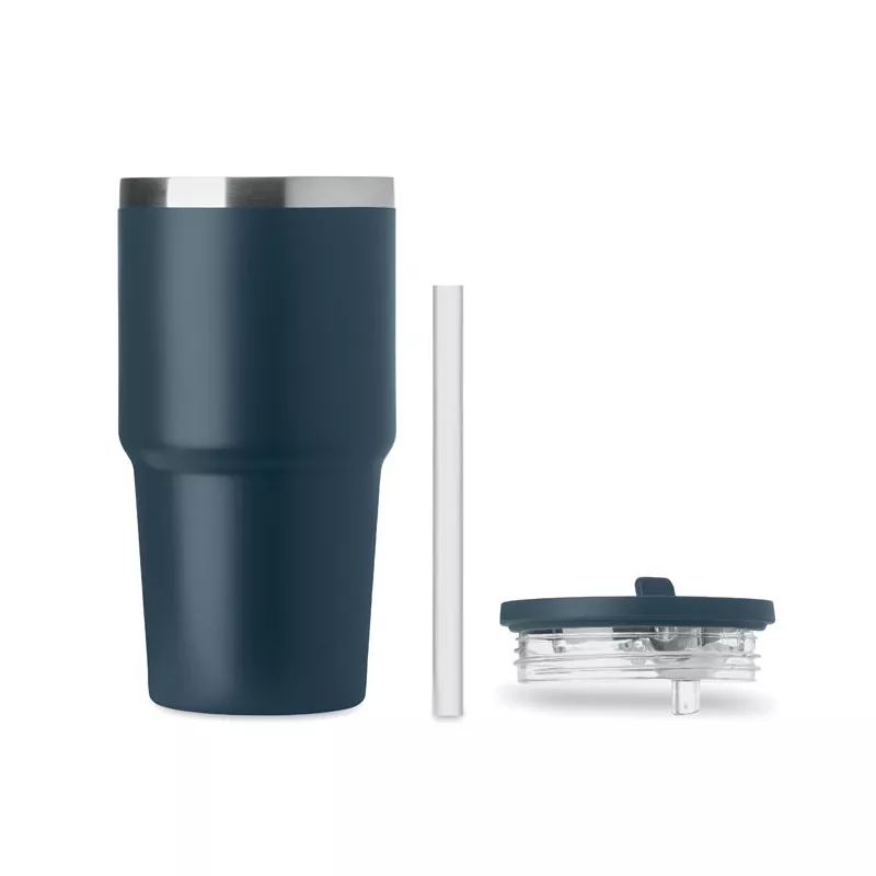 Kubek termiczny ze stali z recyklingu 500 ml ALAND - Francuski Granat (MO3170-85)