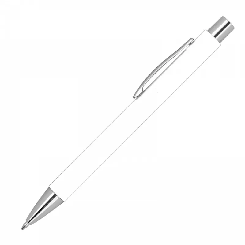 Długopis tekturowy PAOLA - biały (1393506)