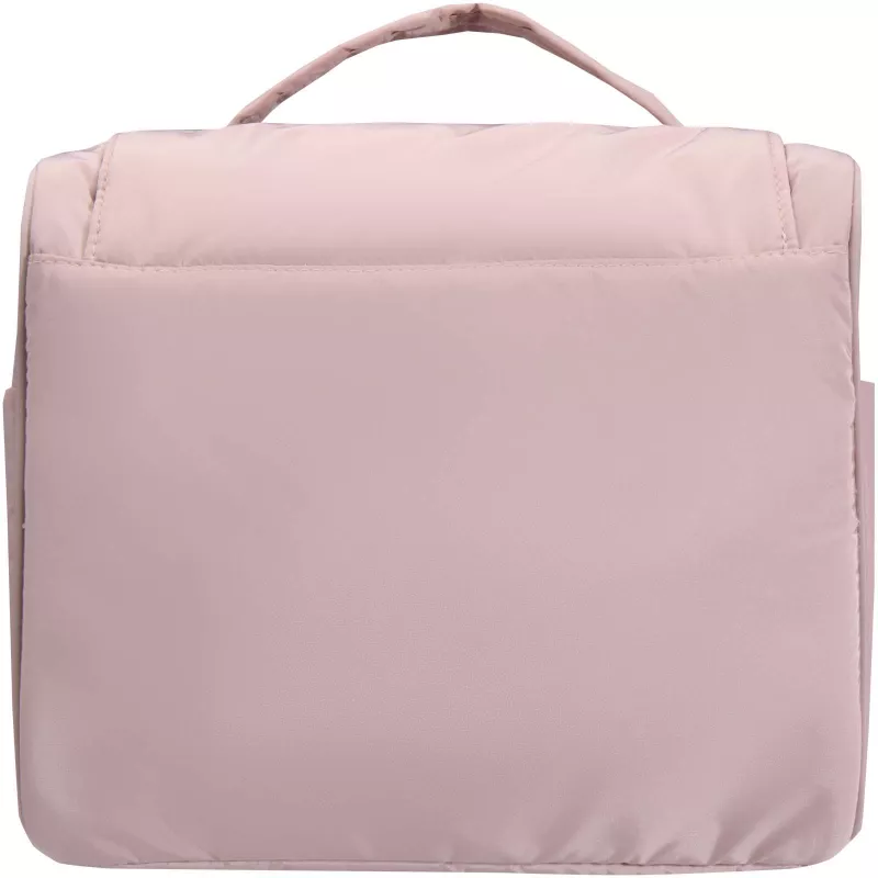 Puffer kosmetyczka na pasku o pojemności 8 l z recyklingu z certyfikatem GRS - Dusty Pink (13011770)