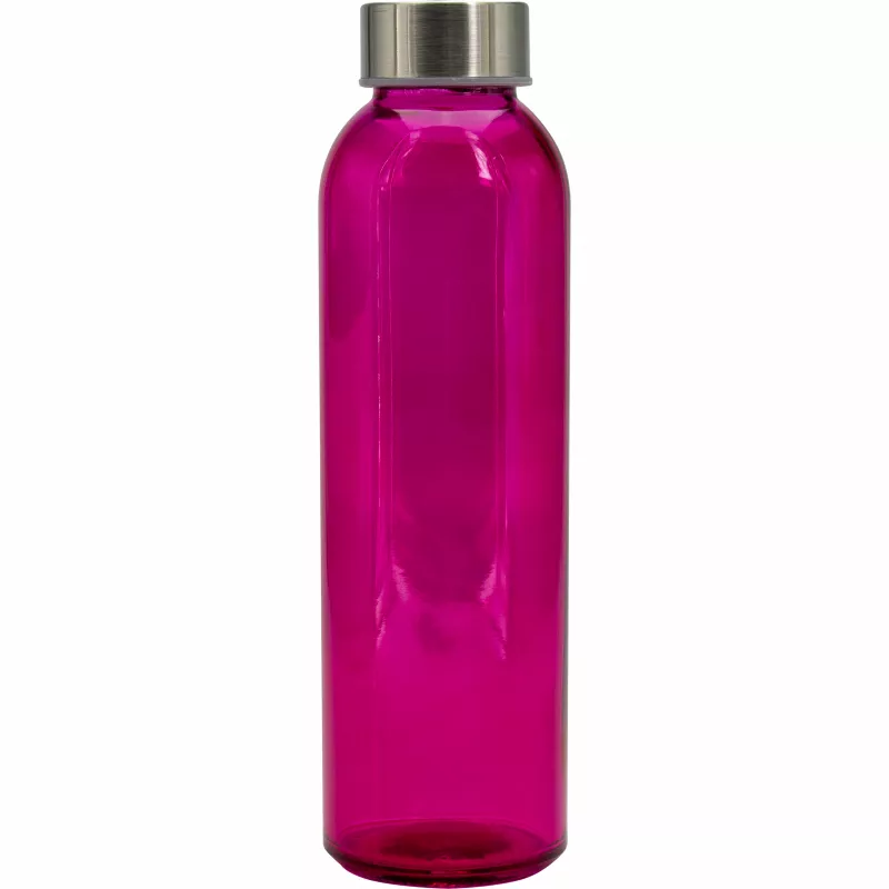 Butelka szklana 500 ml EUGEN - różowy (6139411)